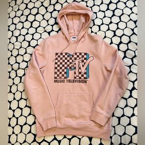 MTV Pink Hoodie, Adult Medium